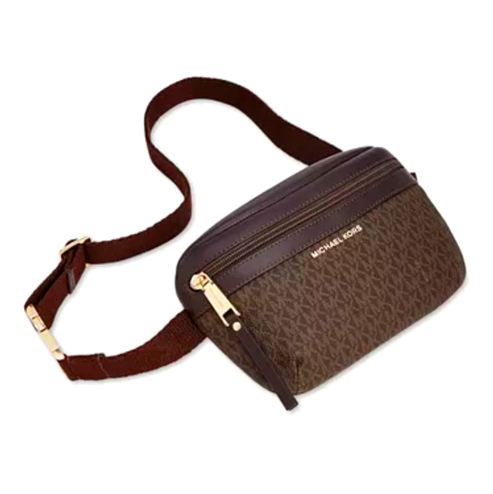 Michael Kors signature Leather Fanny pack Brown